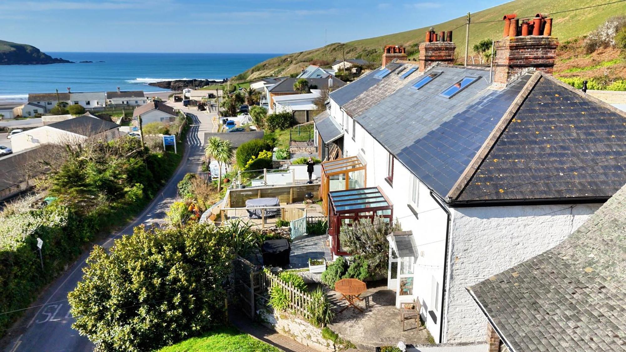 Cosy Beachside Cottage Bigbury Exteriér fotografie